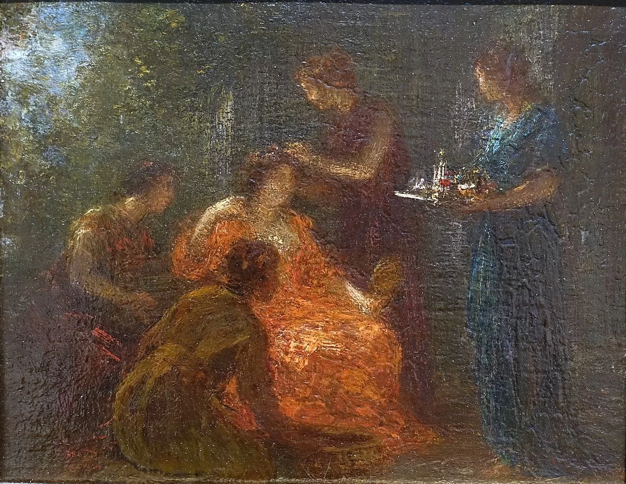 Henri Fantin - Latour, La toilette di Venere, 1891, Portland Art Museum